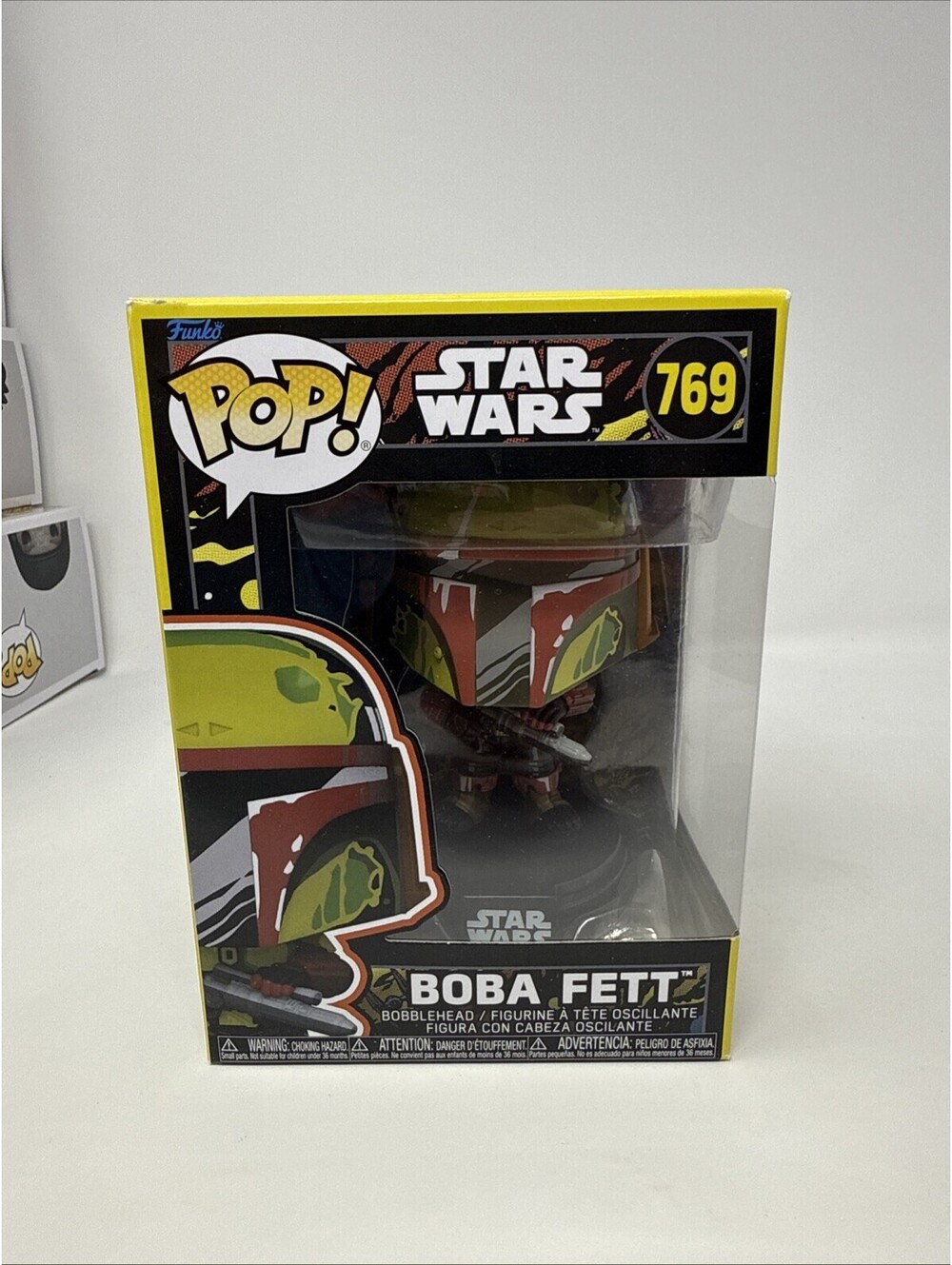 Funko Pop! Vinyl: Star Wars - Boba Fett (Retro) #769